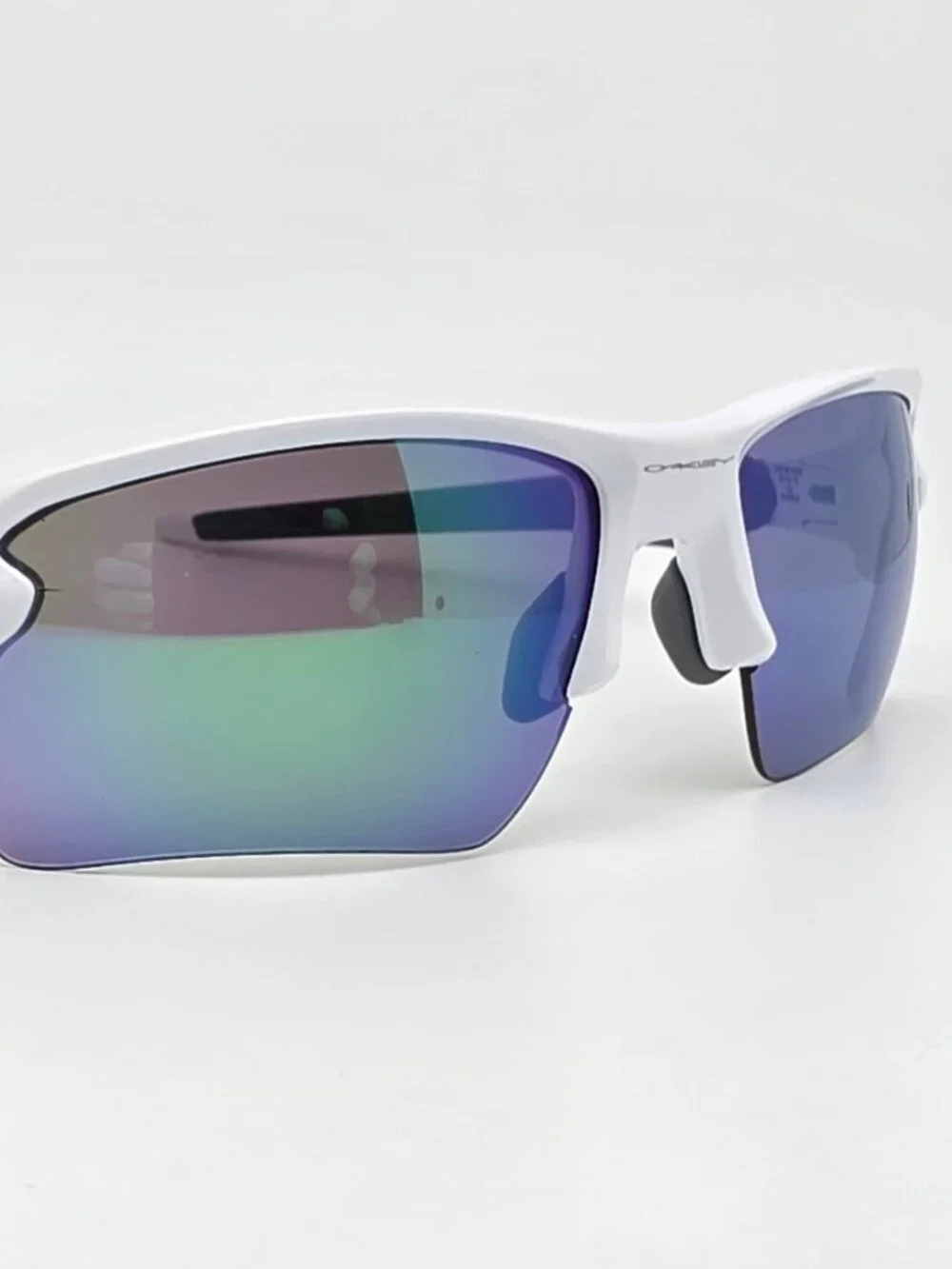 Oakley OO9188-9259 Flak 2.0 XL White Frame Prizm Jade Iridium Lens Sunglasses